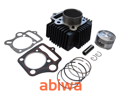 CYLINDER 4T 125CCM (54mm) (sw.14mm) KPL.- MANUAL - MOTOROWER , ATV