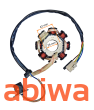 CEWKI ISKROWNIKA (STATOR) 8-ZWOJOWE (1 NIEUZW.) 3PINY 4T GY6 - 4