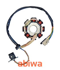 CEWKI ISKROWNIKA (STATOR) 8-ZWOJOWE (1 NIEUZW.) 3PINY 4T GY6