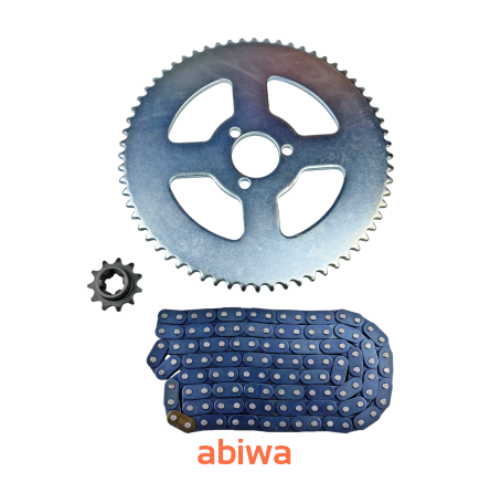 ZESTAW NAPĘDOWY POCKET BIKE / CROSS / PIT BIKE (11z+64z (29mm) + T8F-118L)