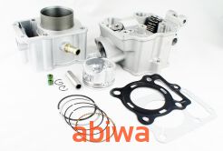CYLINDER + GŁOWICA KPL.  ATV 200CCM (63,5mm) - CIECZ