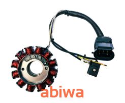 CEWKI ISKROWNIKA (STATOR) 12-ZWOJOWE PIAGGIO 125/250CC