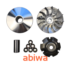 WARIATOR SPRZĘGŁO PRZÓD KOMPLET GY6 4T 125 / 150cc - 18x14 z tarczą zewnętrzną (ROLKI 11G)