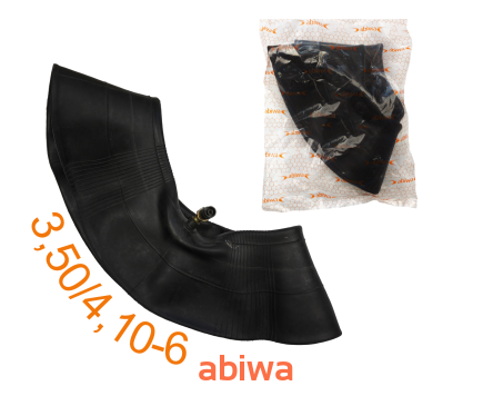 DĘTKA 3,50/4,10-6  POCKET BIKE, ATV wentyl kątowy - ABIWA