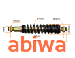 AMORTYZATOR TYŁ DŁ. 36,5CM ATV BASHAN BS250S-5, regulowany - 4