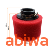 FILTR POWIETRZA GĄBKOWY 38mm - CZERWONY - 3