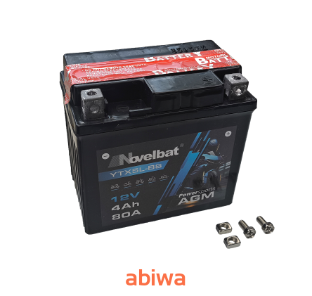 AKUMULATOR 12V YTX5L-BS NOVELBAT AGM 4Ah