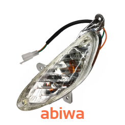 KIERUNKOWSKAZ PRZEDNI LEWY TYPU WILGA - BIAŁY Z HOMOLOGACJĄ