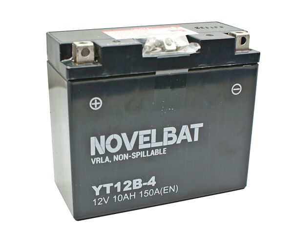 AKUMULATOR 12V YT12B-4 NOWELBAT AGM FA (fabrycznie zalany) 10Ah 150A