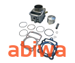 CYLINDER + GŁOWICA KPL. ATV 200 (63MM) - CIECZ LONCIN - 7