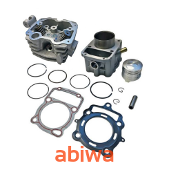 CYLINDER + GŁOWICA KPL. ATV 200 (63MM) - CIECZ LONCIN
