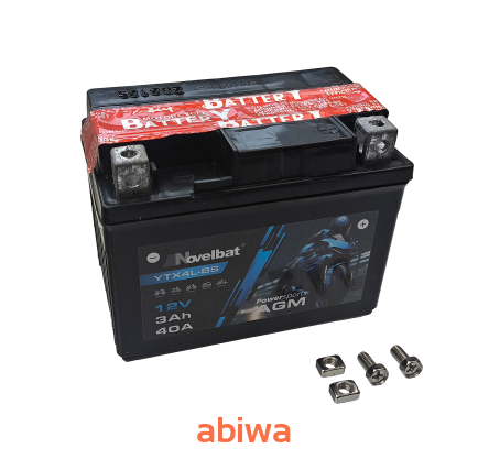 AKUMULATOR 12V YTX4L-BS NOWELBAT 3Ah 40A
