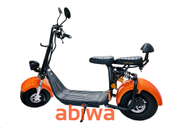 MOTOROWER ELEKTRYCZNY z homologacją ABIWA - SMARDA SE-03 POMARAŃCZOWA
