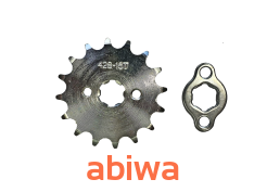 ZĘBATKA ZDAWCZA PRZÓD 428 16 ZĘBÓW + ZABEZPIECZENIE (ŚR.17 mm) ATV, CROSS