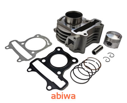 CYLINDER 4T GY6 50CCM (39mm) (sw.13mm) KPL. ROMET, BENZER, BARTON, ZIPP, BAOTIAN, JUNAK, FERRO, ROUTER
