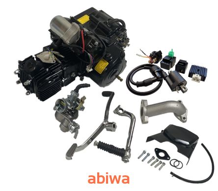 SILNIK 110CCM 4 BIEGOWY, 139FMB KOMPLETNY - DUŻY ZESTAW