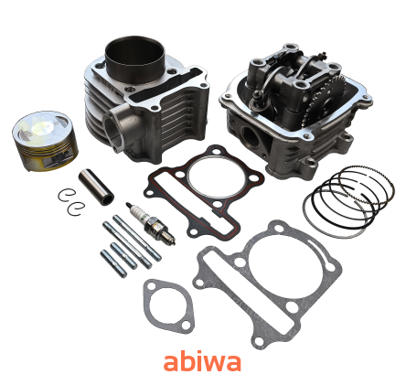 CYLINDER KPL. ATV 150 (57,4mm) + GŁOWICA UZBROJONA - POWIETRZE