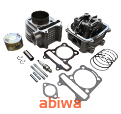 CYLINDER KPL. ATV 150 (57,4mm) + GŁOWICA UZBROJONA - POWIETRZE