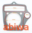 USZCZELKA GŁOWICY+CYLINDRA+RURY WYDECHOWEJ(pap) MINICHOPPER 70CCM (47mm) - 2