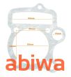 USZCZELKA GŁOWICY+CYLINDRA+RURY WYDECHOWEJ(pap) MINICHOPPER 70CCM (47mm) - 3