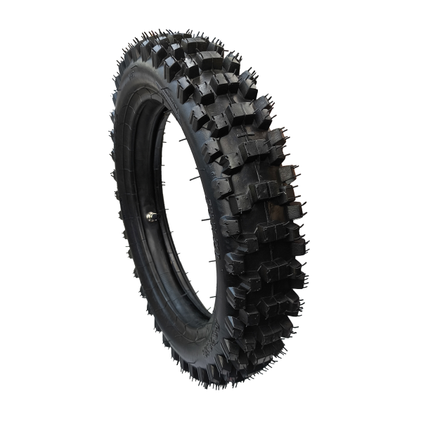 OPONA 80/100-12 TT TYŁ Z DĘTKĄ CROSS PIT BIKE MRF KAYO YCF