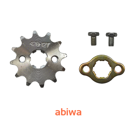 ZĘBATKA ZDAWCZA PRZÓD 420 12 ZĘBÓW + ZABEZPIECZENIE (ŚR.17mm)