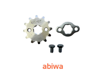 ZĘBATKA ZDAWCZA PRZÓD 420 12 ZĘBÓW + ZABEZPIECZENIE (ŚR.17mm)
