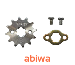 ZĘBATKA ZDAWCZA PRZÓD 420 12 ZĘBÓW + ZABEZPIECZENIE (ŚR.17mm)