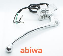 DŹWIGNIA SPRZĘGŁA Z MOCOWANIEM XT50 ŁOŚ, MOTOROWER -CHROM
