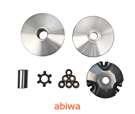 WARIATOR - SPRZĘGŁO PRZÓD KOMPLET 2T śr. sw. 21mm, wał korbowy 16mm KEEWAY HURRICANE 50ccm 7g
