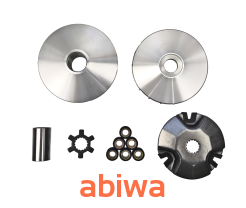 WARIATOR - SPRZĘGŁO PRZÓD KOMPLET 2T śr. sw. 21mm, wał korbowy 16mm KEEWAY HURRICANE 50ccm 7g