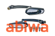 LUSTERKA KPL. GWINT M8/M10 CZARNO-SREBRNE MOTOCYKLOWE  - 2