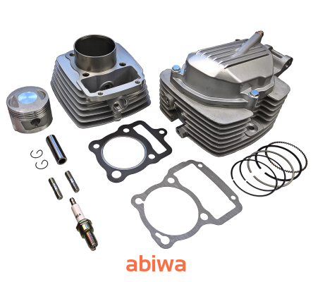 CYLINDER + GŁOWICA KPL. 4T 150CCM (62mm) + POKRYWA ZAWORÓW - ROMET ZETKA