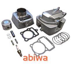 CYLINDER + GŁOWICA KPL. 4T 150CCM (62mm) + POKRYWA ZAWORÓW - ROMET ZETKA