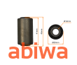 TULEJA METALOWO-GUMOWA WAHACZA 25x12x45 ATV150c - 2