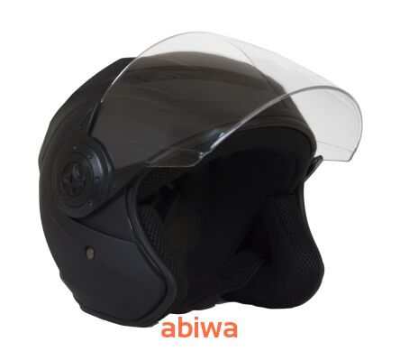 KASK MD-209 OTWARTY CZARNY M-MAT (CE)