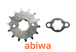 ZĘBATKA ZDAWCZA PRZÓD 428 14 ZĘBÓW + ZABEZPIECZENIE (ŚR.20mm) ATV, CROSS