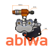 ZACISK HAMULCA PRZÓD 4T GY6 125CC z ABS ze śrubą - 5