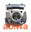 GŁOWICA 4T GY6 80CCM (47mm) KPL.  BEZ ODPOWIETRZENIA - DUŻE ZAWORY - 2