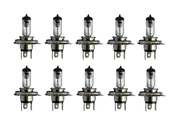 ŻARÓWKA H4 HS1 P43T 12V 35/35W - BEZ ECE - 10szt.