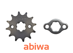 ZĘBATKA PRZÓD ATV 428-12 Z + ZABEZPIECZ (ŚR.17 mm)