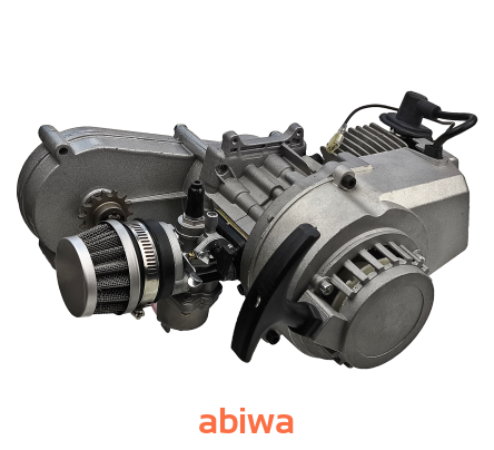 SILNIK POCKET BIKE 60CCM Z PRZEKŁADNIĄ, ALUMINIOWY SZARPAK