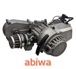 SILNIK POCKET BIKE 60CCM Z PRZEKŁADNIĄ, ALUMINIOWY SZARPAK