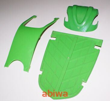 OSŁONY PLASTIKOWE ATV150 KPL.3SZT ZIELONE