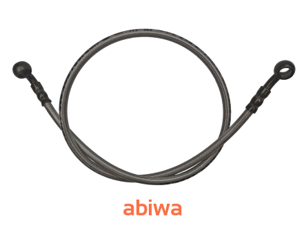 PRZEWÓD HAMULCOWY PRZÓD W STALOWYM OPLOCIE ATV dł.80cm