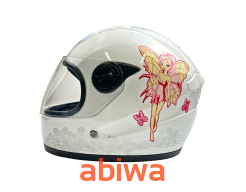 KASK MD-E506 INTEGRALNY DZIECIĘCY WRÓŻKA BIAŁY CE