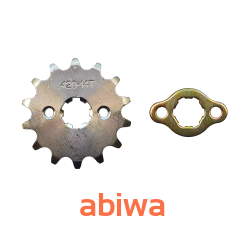 ZĘBATKA ZDAWCZA PRZÓD 420 14 ZĘBÓW + ZABEZPIECZENIE (ŚR.17mm)