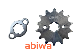 ZĘBATKA ZDAWCZA PRZÓD 420 14 ZĘBÓW + ZABEZPIECZENIE (ŚR.17mm)