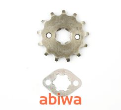 ZĘBATKA ZDAWCZA PRZÓD 428 13 ZĘBÓW + ZABEZPIECZENIE (ŚR.17 mm) ATV, CROSS
