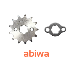 ZĘBATKA ZDAWCZA PRZÓD 428 13 ZĘBÓW + ZABEZPIECZENIE (ŚR.17 mm) ATV, CROSS